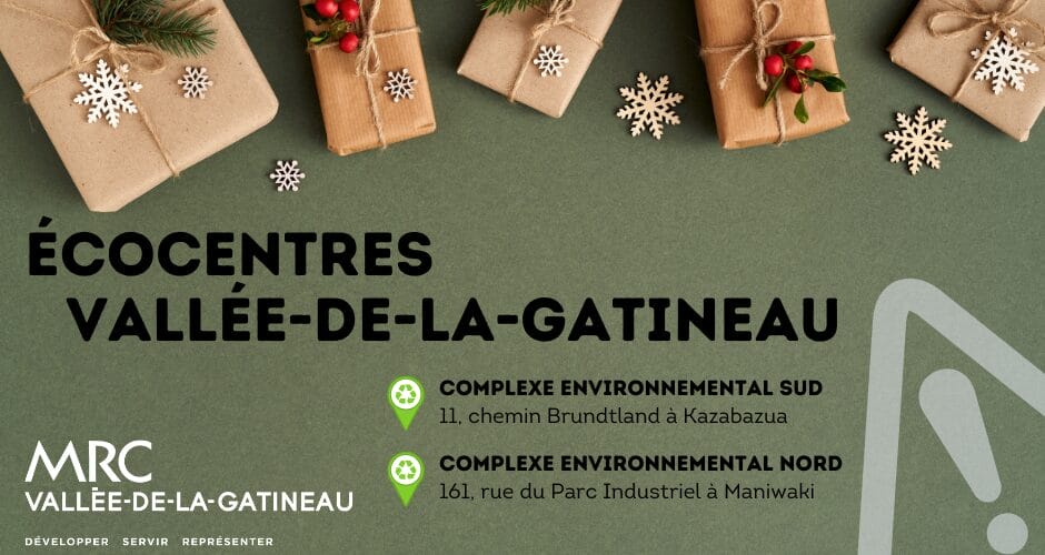 horaire Écocentres période des fêtes v2