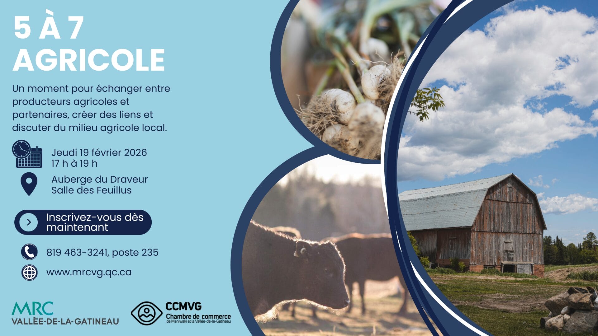 5 à 7 agricole fév2026