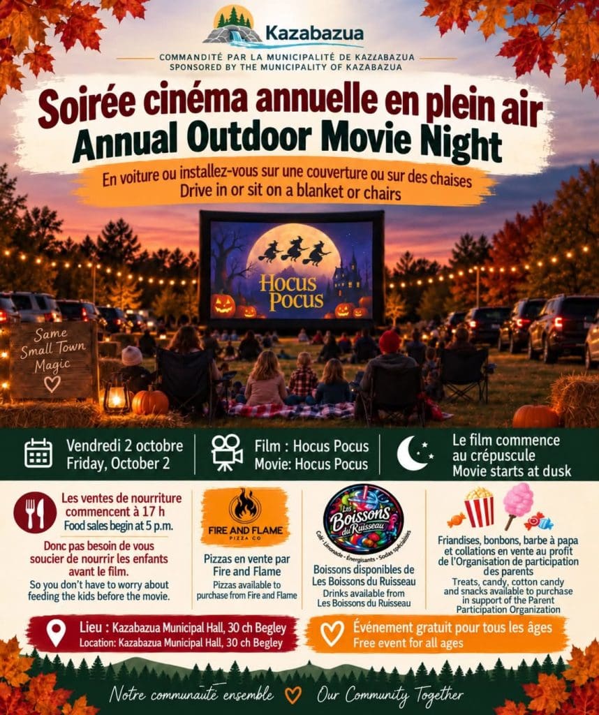 kazabazua : soirée annuelle de plein air